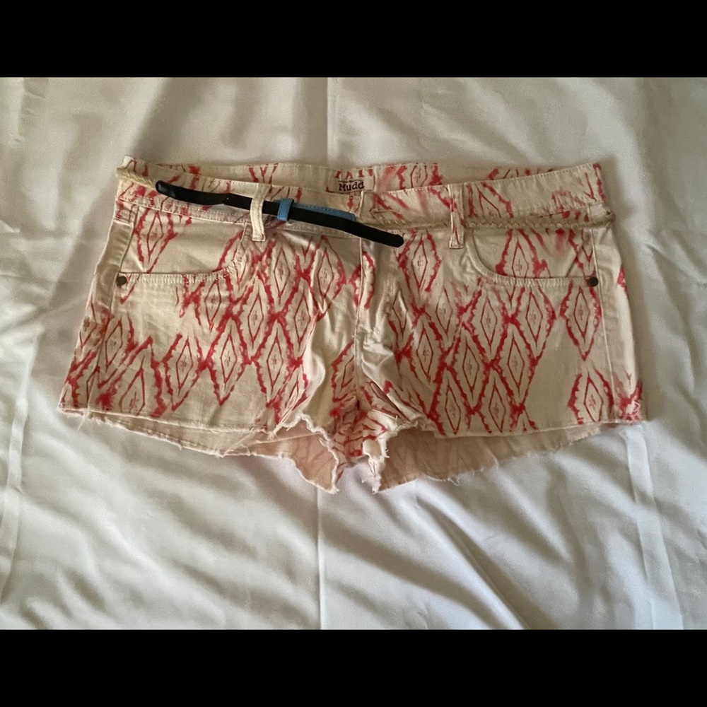 Tie dye shorts